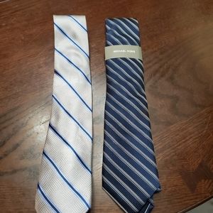 Set of 2 Mens Michael Kors Ties
